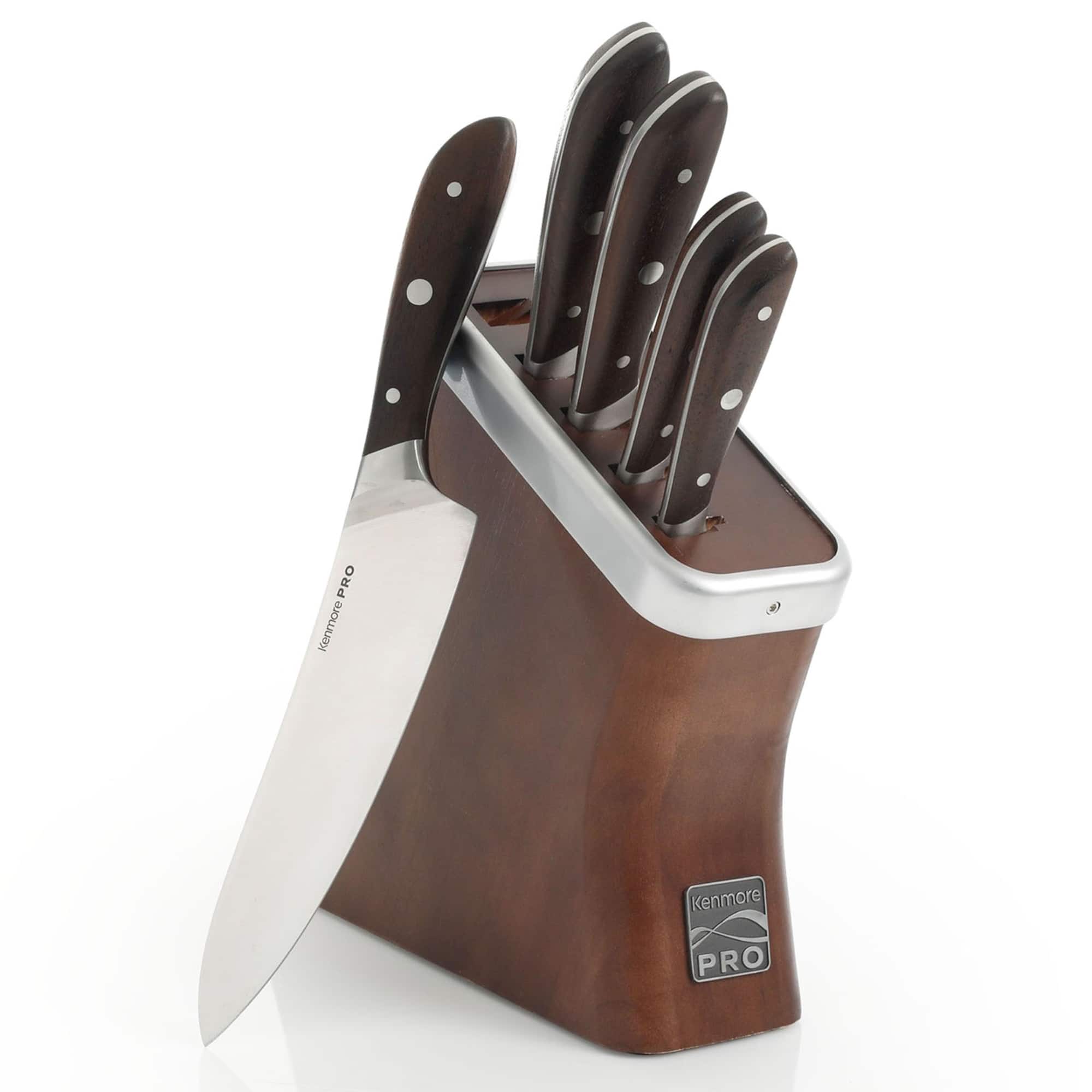 Kenmore® Pro Truman 6-Piece High Carbon Stainless Steel Cutlery Set with Wood Handles